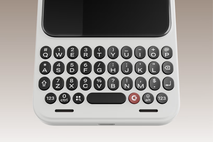 Clicks Communicator, HP Android yang desainnya mirip HP BlackBerry