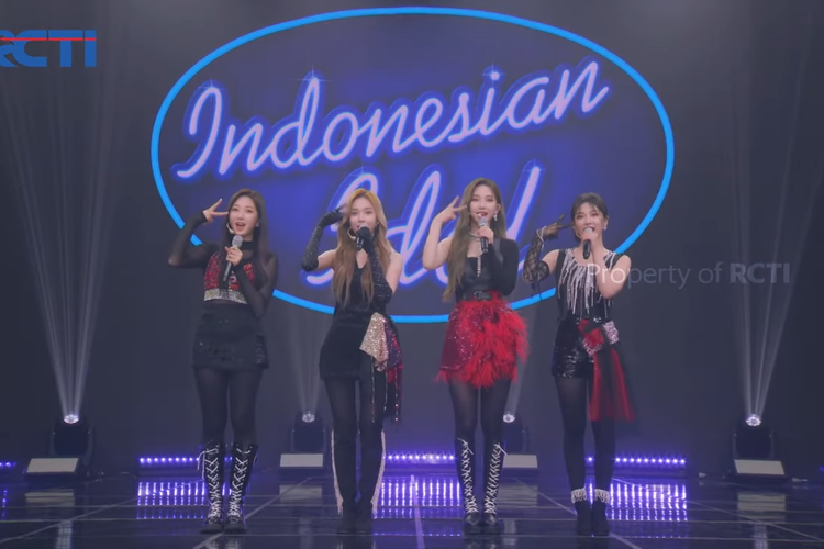 Girl group aespa di Indonesian Idol Special Season