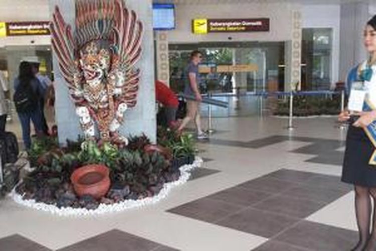 Terminal keberangkatan domestik Bandara Ngurah Rai, Bali.
