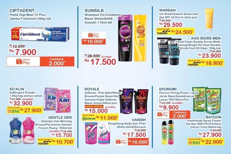 Promo Indomaret periode 15-19 Oktober 2021.