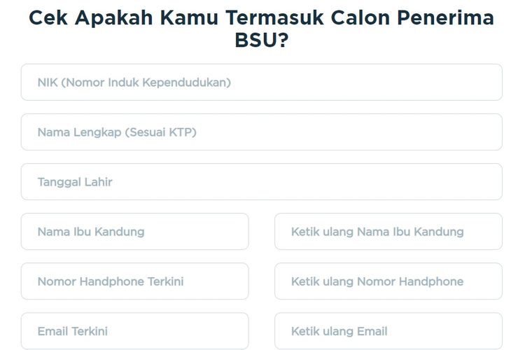 Link resmi dan cara cek penerima BSU 2022 atau BLT subsidi gaji