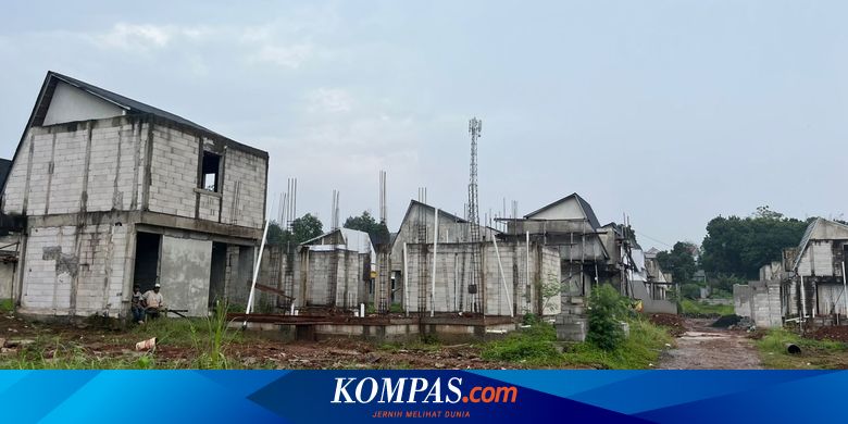 Penampakan Perumahan di Depok yang Pembangunannya Molor Dua Tahun