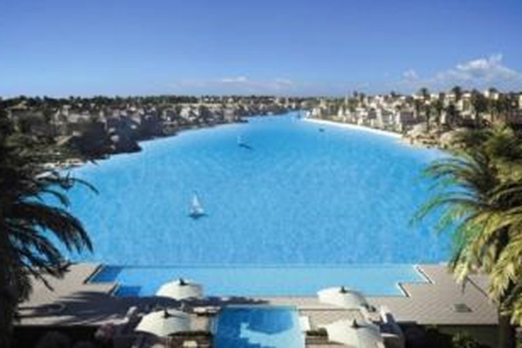 Kolam renang paling mahal di dunia adalah City of Stars, yang terletak di Sharm el Sheikh.