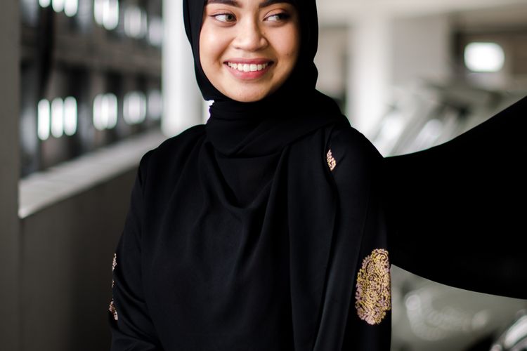 Model hijab syari.