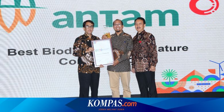 Terapkan Prinsip Keberlanjutan, ANTAM Raih 3 Penghargaan ESG Initiative Awards 2024