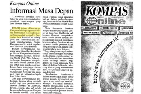 Kompas.com dan 14 September 1995