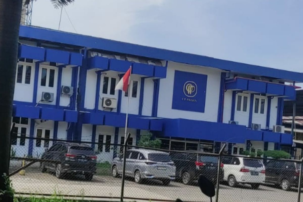 Suasana PT Central Protein Prima, di Kelurahan Timbang Deli, Kecamatan Medan Amplas, Kota Medan, pada Selasa (11/6/2024). 