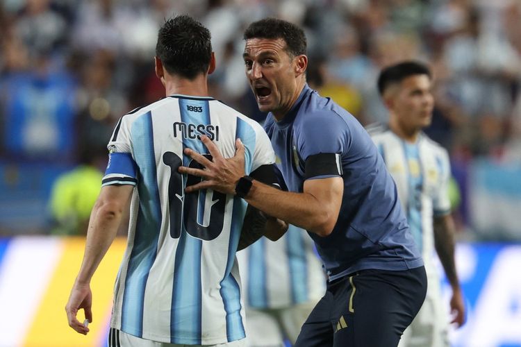 Spanyol Vs Argentina: Scaloni Sudah Analisis La Roja, Pede Menang di Final