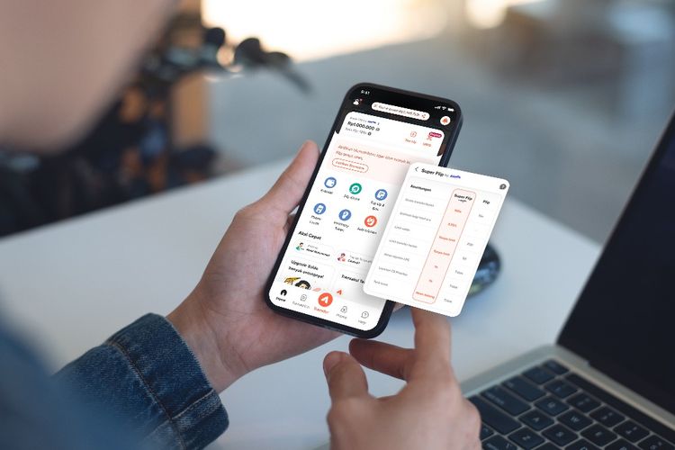 Tabungan digital syariah Super Flip resmi diluncurkan Flip dan Bank Aladin Syariah di Jakarta.