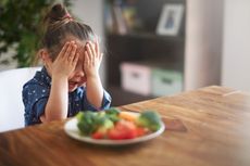 Kurang Makan Sayur dan Buah Bikin Anak Mudah Marah
