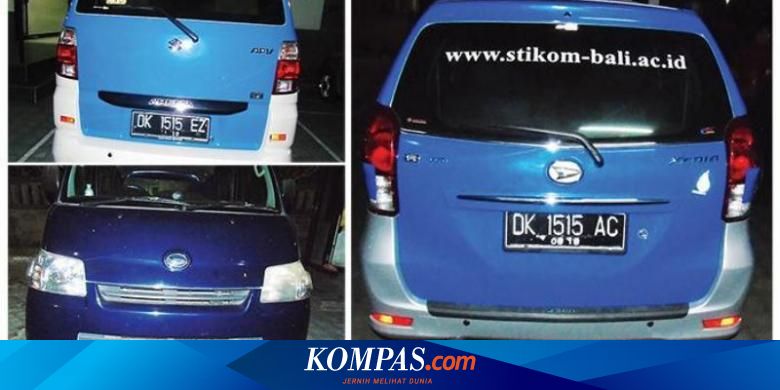Gara Gara Plat Nomor Mobil Kampus Ini Dikaitkan Dengan Isis Halaman All Kompas Com