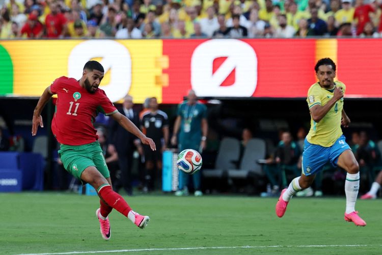 Hasil Brasil Vs Maroko 1-1: Tembok Alisson Becker Amankan Satu Poin Selecao
