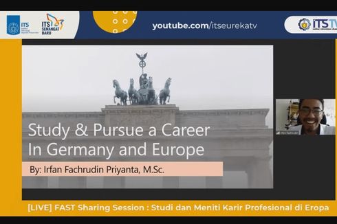 Kisah Sukses Kuliah dan Bekerja di Jerman-Perancis dari Alumni ITS 