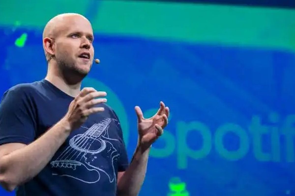 Co-Founder dan CEO Spotify, Daniel Ek.