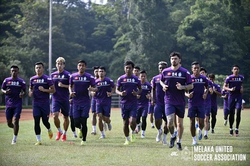 TC di Bandung, Melaka United Fokus Matangkan Skema Permainan