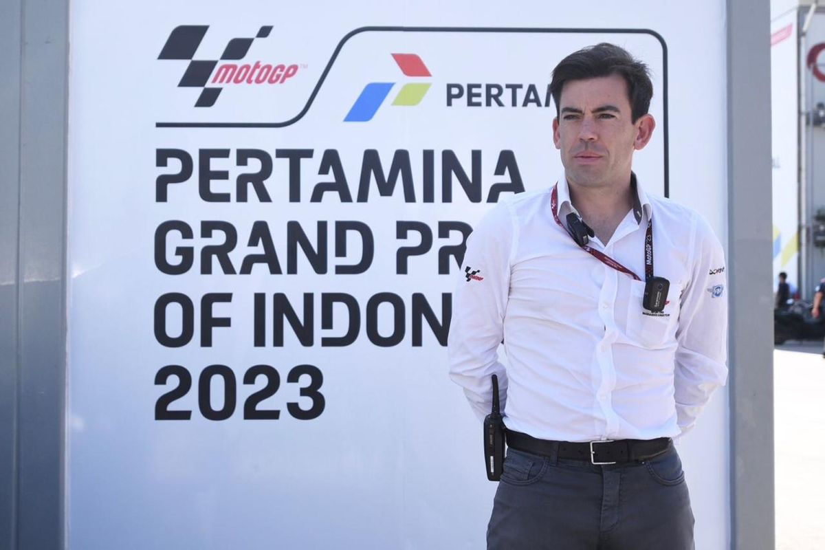 Dorna Chief Sporting Officer Carlos Ezpeleta memuji infrastruktur Pertamina Mandalika International Circuit yang semakin baik dari sebelumnya. 
