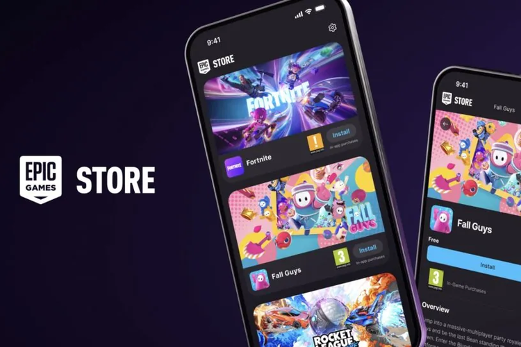 Epic Games Store resmi dirilis di platform Android dan iOS