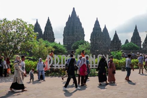 Hari Kedua Lebaran, 15.000 Wisatawan Kunjungi Candi Prambanan