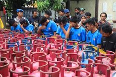 Operasi Ilegal di Bogor, Gas Subsidi 3 Kg Dioplos ke Non-subsidi 12 Kg