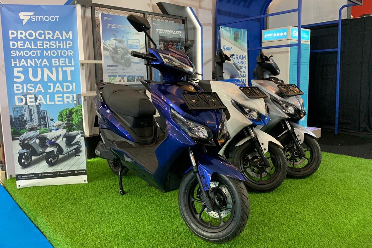 Smoot Motor hadir di ajang Periklindo Electric Vehicle Show (PEVS) 2022.