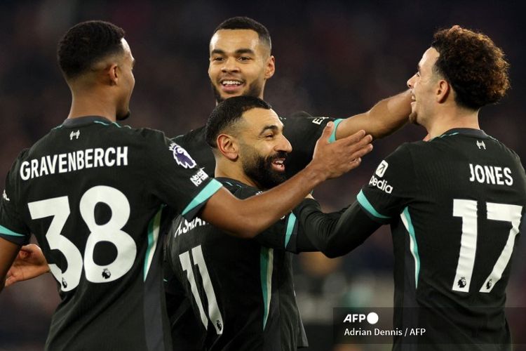 Liverpool Hancurkan West Ham 5-0, Sihir Mo Salah Kolongi Lawan