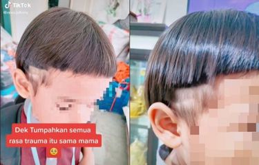 Viral Video Anak SD Disebut Trauma Rambutnya Dipotong Guru Acak ...