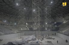 Sebentar Lagi, Stadion Indoor Multifungsi GBK Bakal Tutup Atap