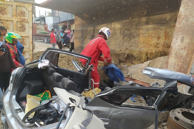 Kecelakaan beruntun di Jalan Prof Hamka Ngaliyan, Kota Semarang, Jawa Tengah