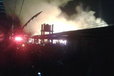 Pasar Pagi Kaliwungu Kendal Terbakar