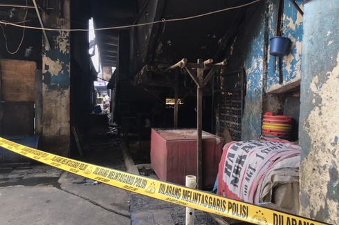 Kebakaran di Gedung Blok C Pasar Minggu Diduga Disebabkan Korsleting