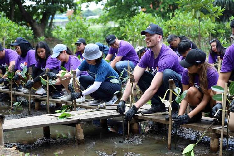 FedEx Express (FedEx) bekerjasama dengan Yayasan Konservasi Alam Nusantara (YKAN) berencana merestorasi mangrove di area seluas 10 hektar di Bengkalis, Provinsi Riau.