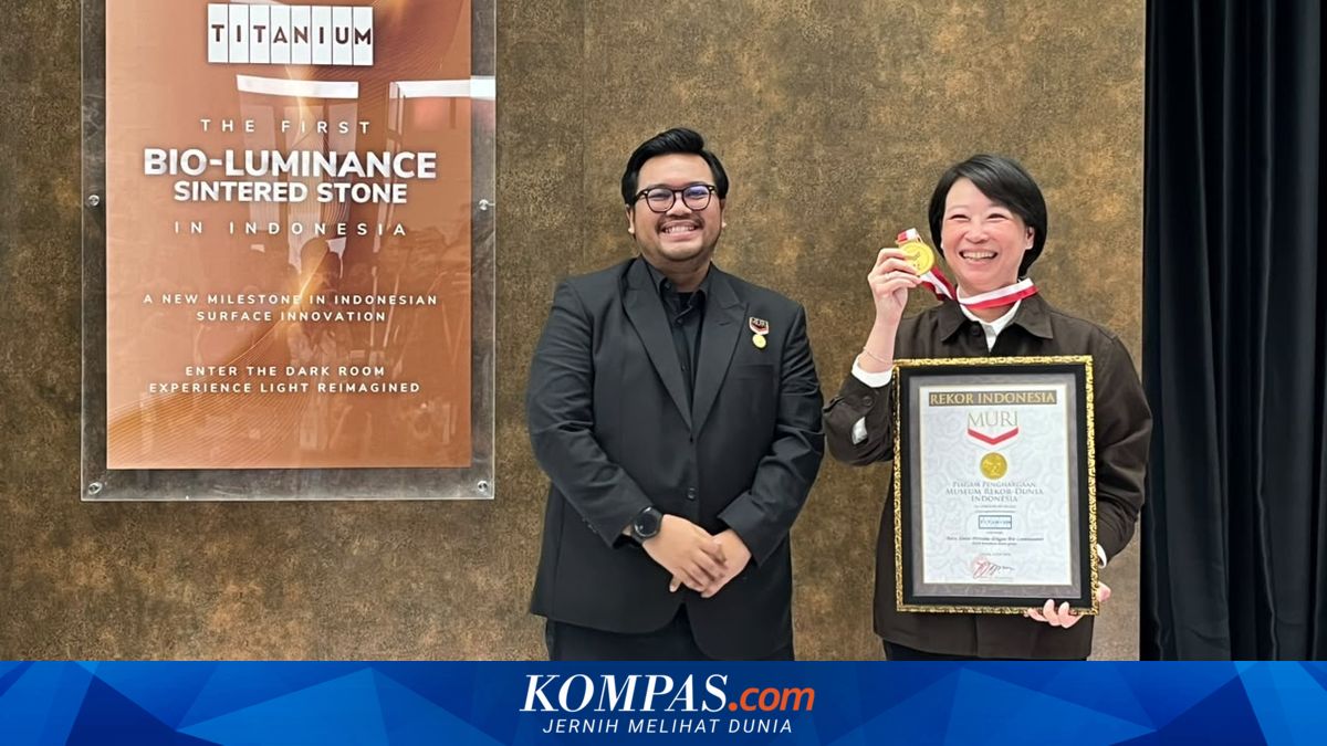 Lewat Inovasi Bio Luminance, Titanium Lamina Raih Rekor Muri
