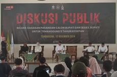 Diskusi Publik Pilkada Temanggung, 2 Paslon Sebut Nama Prabowo dalam Visi Misi