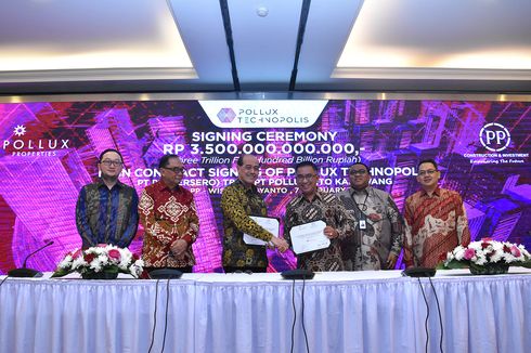 Pollux Resmi Tunjuk PT PP Bangun Proyek Rp 3,5 Triliun