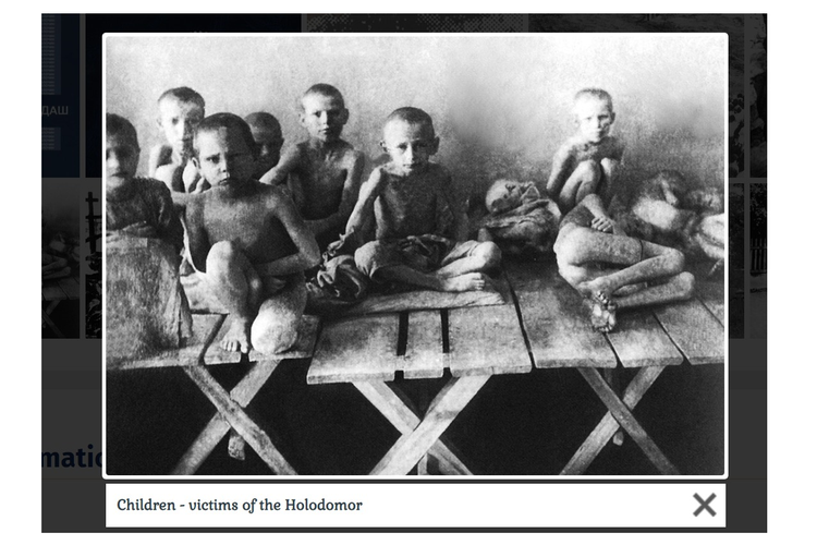Foto anak-anak korban Holodomor, genosida rakyat Ukraina pada 1932-1933