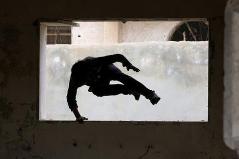 Reruntuhan Perang Suriah di Inkhil Dipakai untuk Arena 