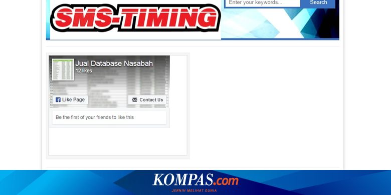 Terbongkarnya Bisnis Jual Beli Data Nasabah Bank via Situs ...
