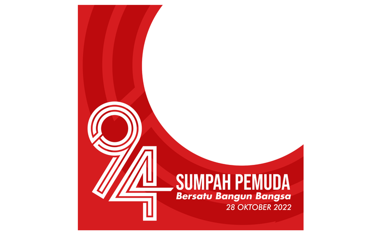 Link download twibbon Hari Sumpah Pemuda ke-94 resmi dari Kemenpora 