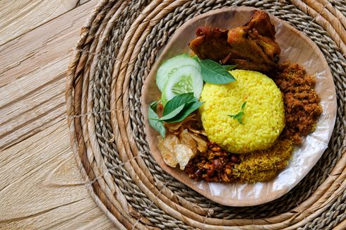 Resep Nasi Kuning Manado, Tambah Abon Cakalang Lebih Enak