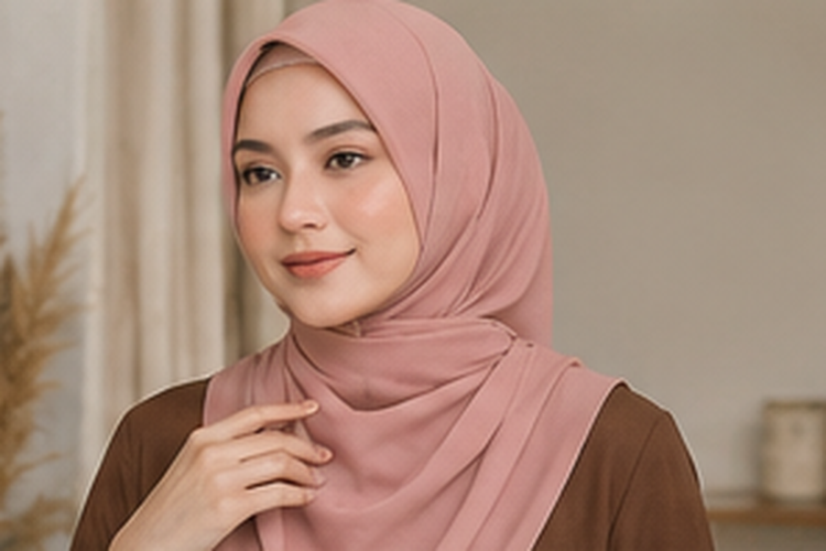 Inspirasi warna jilbab untuk baju coklat, mulai dari hitam, beige, dusty pink, hingga navy agar tampilan makin stylish dan elegan.