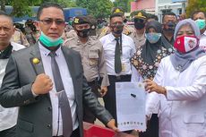 Warga Unjuk Rasa Tuding Bupati Gunakan Bantuan Covid-19 untuk Kampanye