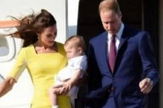 Pangeran William dan Keluarganya Tiba di Australia