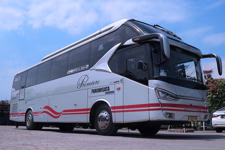 Ilustrasi bus milik Weha Transportasi Indonesia