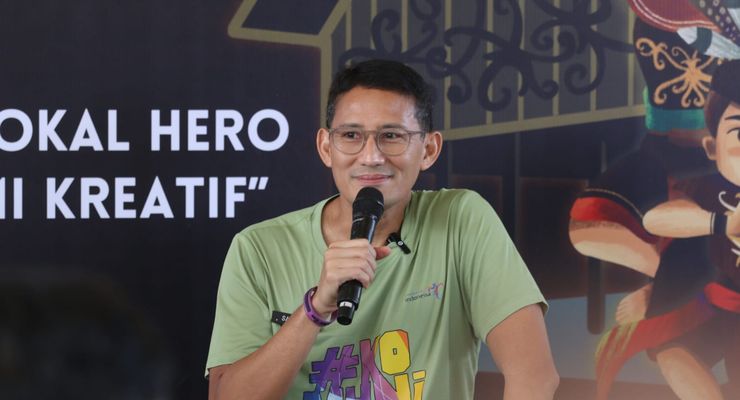 Ada IKN, Sandiaga Tambah Anggaran Parekraf Kaltim Jadi Rp 7,5 Triliun