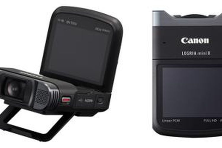 Legria Mini X, salah satu model terbaru dari lini produk camcorder mini Canon
