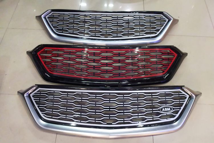 Modifikasi grill Wuling Almaz ala Range Rover