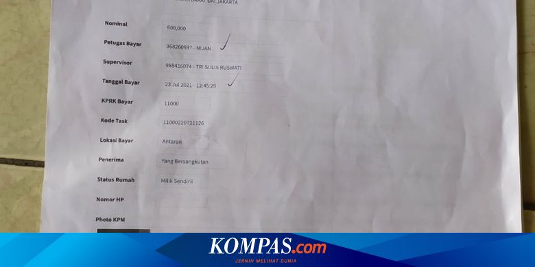 Warga Kebon Jeruk Mengaku Tak Terima BST meski Telah Terdaftar, Curiga Diambil Ketua RT - Vimarsana News