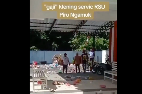 6 Bulan Gaji Tak Dibayar, Cleaning Service RSUD Piru Hamburkan Sampah, Direktur: Miskomunikasi