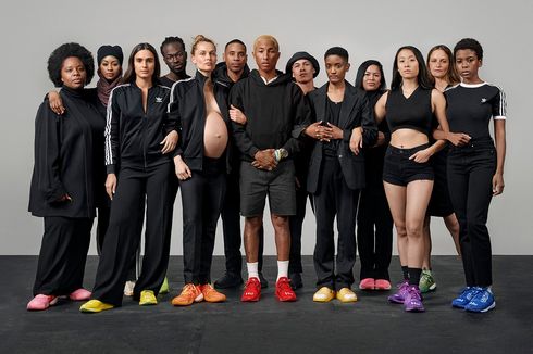 Kolaborasi Adidas dan Pharrell Williams Kini Angkat Isu Perempuan