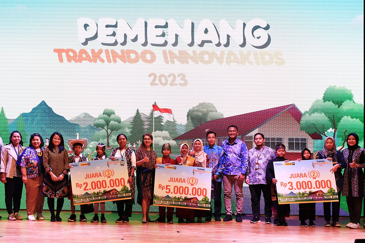 Para pemenang Trakindo Innovakids 2023